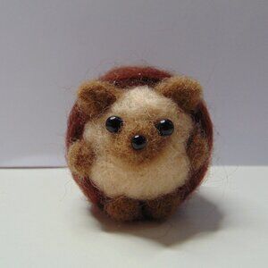 Needle Felted Baby Hedgehog